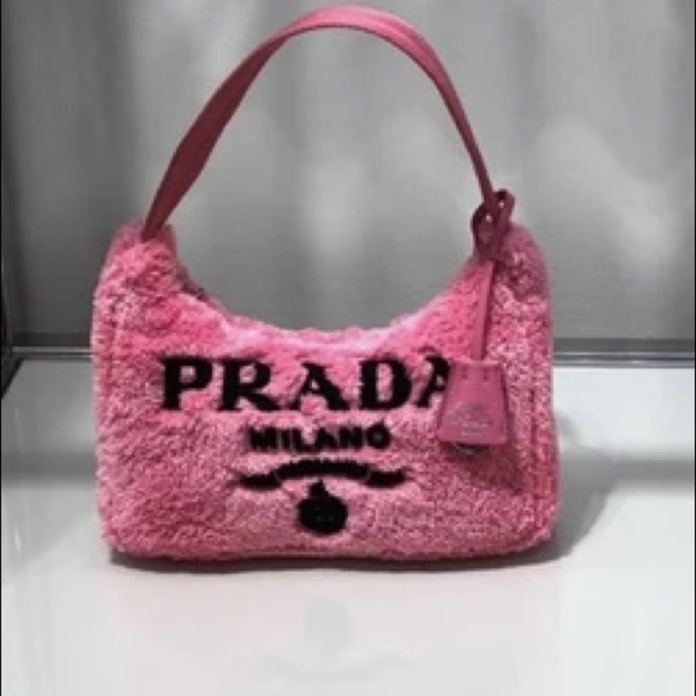Prada terry cloth 2000 mini bag